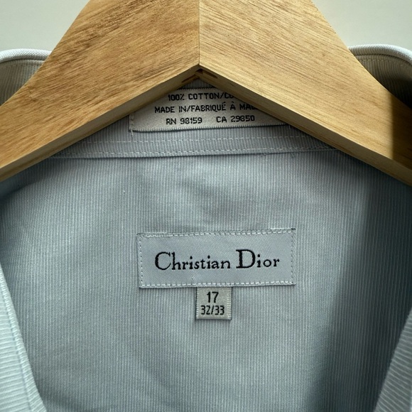 Dior Men's Light Blue Shirt - Picture 2 of 3